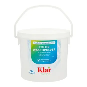 Klar Color sensitive Waschpulver ohne Duft 4,750 kg